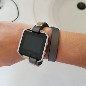 Fitbit blaze watch with fashion band